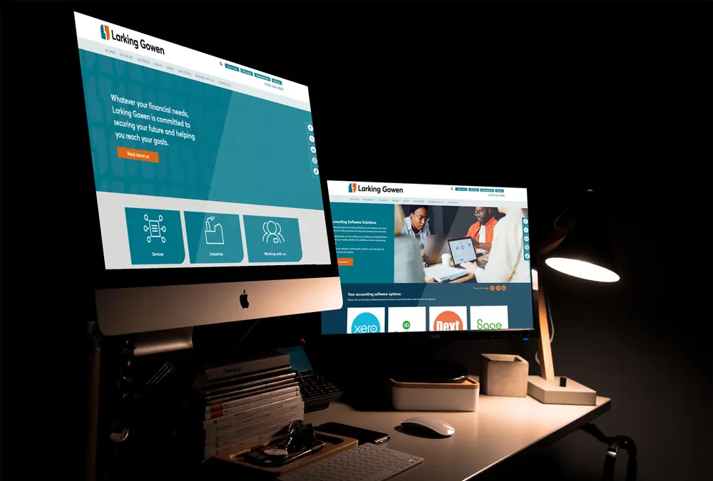 Larking Gowen screenshot