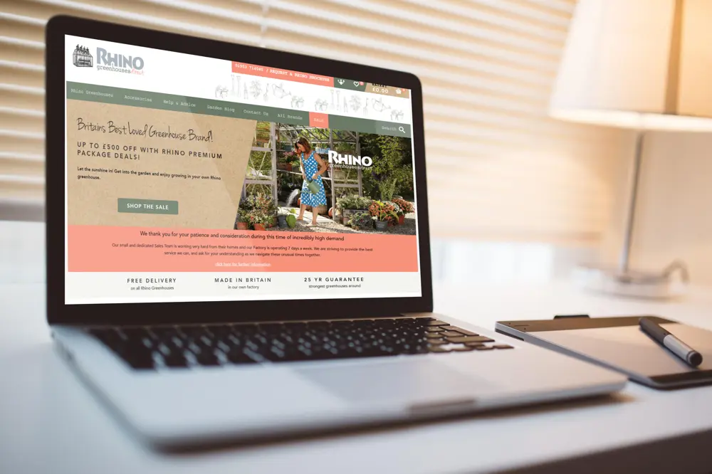 Greenhouses Direct screenshot